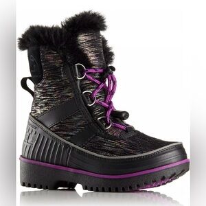 Sorel Girls Size 12 Tivoli II Waterproof Boot, GUC